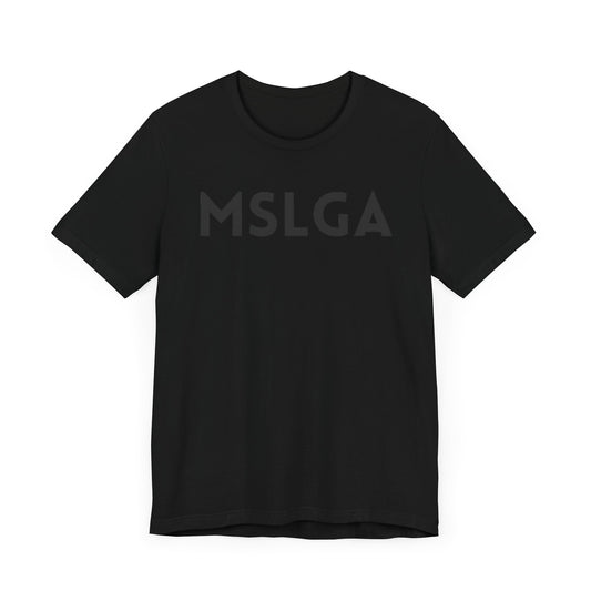 Minimalist MSLGA Unisex Jersey Tee - Everyday Essential