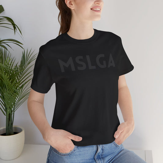 Minimalist MSLGA Unisex Jersey Tee - Everyday Essential